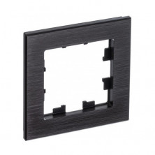 Рамка Systeme Electric Atlas Design Nature на 1 пост, оникс ATN312301