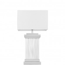 Настольная лампа Lumina Deco Davos LDT 310 CHR+WT