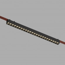 Трековый однофазный светильник Denkirs Belty Grill DK5573-BK