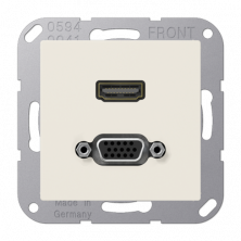 Розетка HDMI/VGA Jung MAA1173