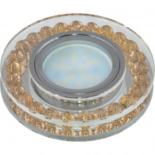 Встраиваемый светильник Fametto Peonia DLS-P102 GU5.3 CHROME/GOLD 09985
