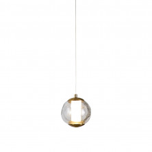 Подвесной светильник Delight Collection OD2437-1 gold/clear
