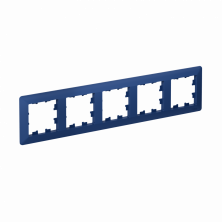 Рамка Systeme Electric AtlasDesign Air 5-ая, цвет аквамарин, ATN221105