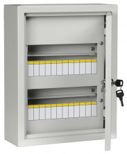 Корпус металлический ЩРн-24 (395х310х120мм) TITAN 3 IP31 IEK MKM14-N-24-31-Z