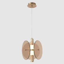 Подвесной светильник Crystal Lux AMARILLO SP12W LED BRASS