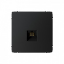 Розетка Schneider Electric Art Gallery RJ-45 кат. 6a, Карбон GAL001086