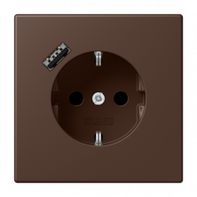 Розетка 2K+З USB Typ A Jung LC1520-18A239