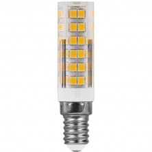 Лампа светодиодная Feron E14 7W 6400K Прямосторонняя Матовая LB-433 25986