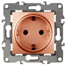 Розетка 2P+E Schuko Эра 12-2001-14 Б0019309