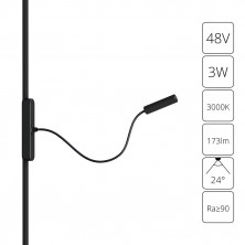 Трековый магнитный светильник Arte Lamp Rapid A1162PL-1BK