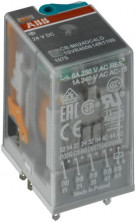 Реле CR-M012DC4 промежуточное 12B пост. 6А 4 перекл. контакт. ABB 1SVR405613R4000