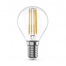 Светодиодная филаментная лампа Gauss Basic Filament E14 4W 3000K шар 50512142