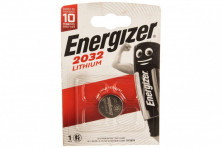 Батарейка Energizer Lithium CR2032 (Батарейка литиевый(FR) таблетка в блистере 1шт)