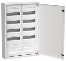 Корпус металлический ЩРн-120 (2х60) 835х570х140мм TITAN 5 IP31 белый IEK TI5-50-N-2X060-31