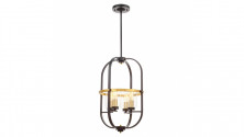 Подвесная люстра Lumina Deco Monterey LDP 1141-4 BK+MD