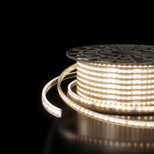 Светодиодная лента  220 В 14,4 Вт/м 120 Led/м 2835 IP65, дневной белый 4200K, 50 м Лента светодиодная 220V 14,4W 120Led 2835 IP65 дневной белый, 50 м