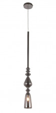 Подвесной светильник Crystal Lux Lux New SP1 B Smoke