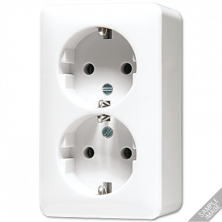 Розетка штепсельная Schuko Jung 6022A