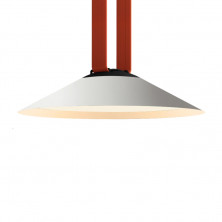 Трековый однофазный светильник Denkirs Belty flow DK5564-WH+BK