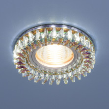 Встраиваемый точечный светильник с LED подсветкой 2216 MR16 CL прозрачный