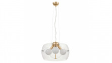 Подвесная люстра Lumina Deco Globo LDP 6018-400 PR+F.GD
