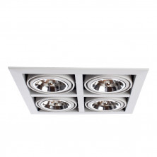 Встраиваемый светильник Arte Lamp Cardani Grande A5935PL-4WH