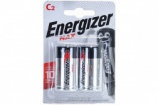Щелочная батарейка Energizer LR14 C MAX 1.5В (Батарейки в блистере 2шт)