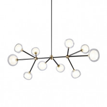 Подвесной светильник Delight Collection Nabila 10101P/10 black/gold