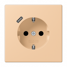 Розетка 2K+З USB Typ C Jung LC1520-18C237