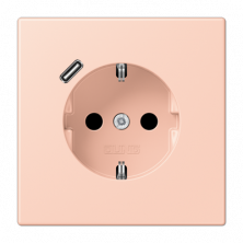 Розетка 2K+З USB Typ C Jung LC1520-18C234