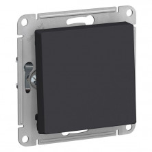 Кнопка звонка Systeme Electric Atlas Design карбон ATN001015