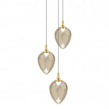 Подвесной светильник Delight Collection MD24001012-3A brass/champagne