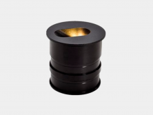 Светильник настенный GW FLOOR R черный, 3 Вт, GW-R612-3-BL-WW