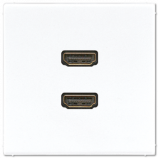 Розетка HDMI Jung MALS1133WW