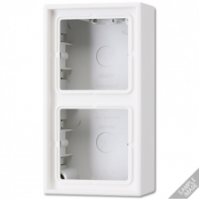 Коробка двухместная Jung LS582AW