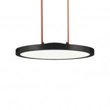 Трековый однофазный светильник Denkirs Belty flow DK5566-BK