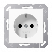 Розетка Schuko Jung A1521BFWW