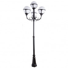 Садово-парковый светильник Arte Lamp Monaco A1497PA-4BK
