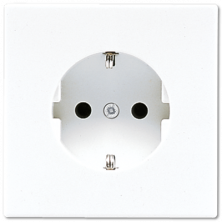 Розетка 2K+З Jung LS1520WW