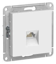 Розетка Systeme Electric Atlas Design RJ-45 кат. 6a, Лотос ATN001386