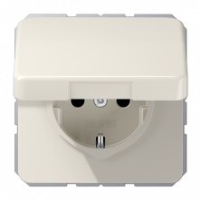 Розетка штепсельная Schuko Jung CD1520NBFKL