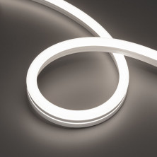 Светодиодная герметичная лента Arlight MOONLIGHT-SIDE-A140-12x24mm 24V Day5000 (9.6 W/m, IP68, 5m, wire x2) 042800