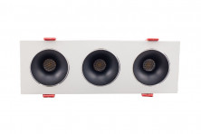 Встраиваемый светильник AM Group AM480-3 BK+WH 23,1W