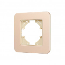 Рамка алюминиевая на 1 пост Arlight FRM-AKIRY-SFAL-1-GD 049686