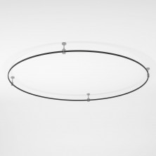 Esthetic Magnetic Шинопровод Round черный Ø1800 85218/00