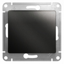 Переключатель 1-клавишный, сх.6, 10АХ Systeme Electric Glossa Антрацит GSL000761