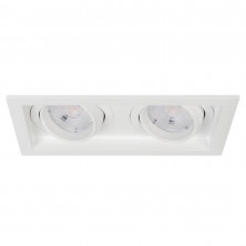 Встраиваемый светильник Arlight MS-VORTEX-BUILT-S170x90-2x12W Warm3000 (WH-WH, 20 deg, 230V) 057760