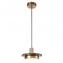 Подвесной светильник Escada Torano 10260/1LED Brown marble