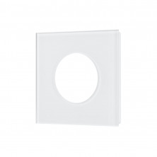 Рамка стеклянная на 1 пост Arlight FRM-GLARE-GC-1-WH 043832
