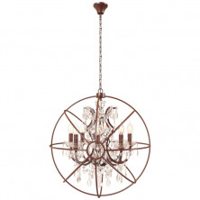 Подвесная люстра LOFT IT Foucaults orb crystal Loft1897/8